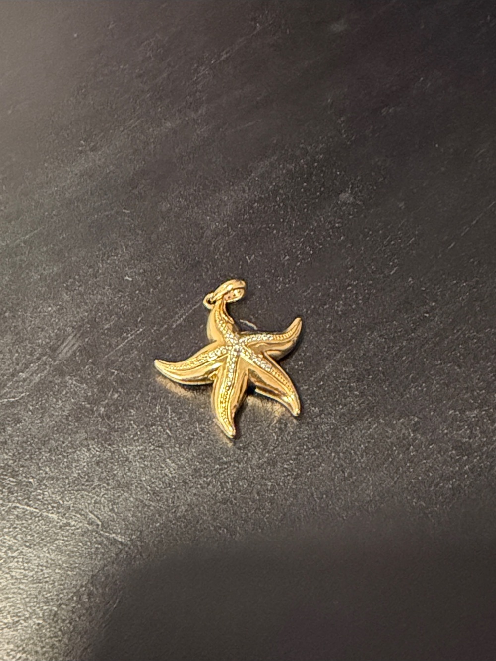 Gold Starfish Pendant